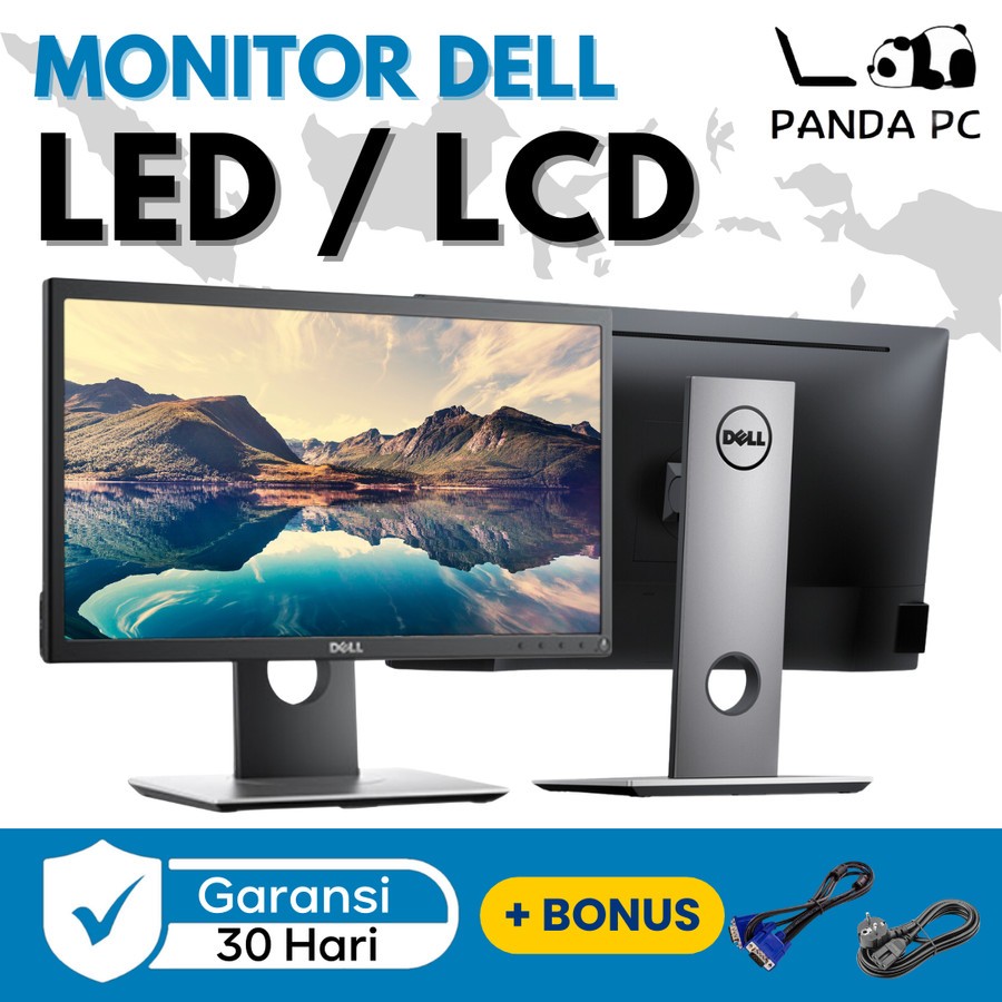 Monitor Dell 24 / 22 / 20 / 19 Inch Wide LCD Second with LED