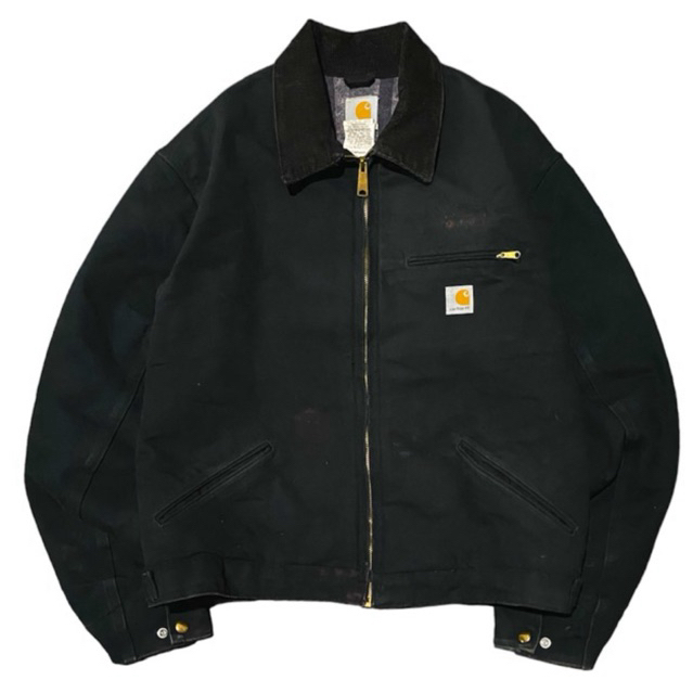 Jacket Carhartt Detroit J01 BLK vintage second original not ffa