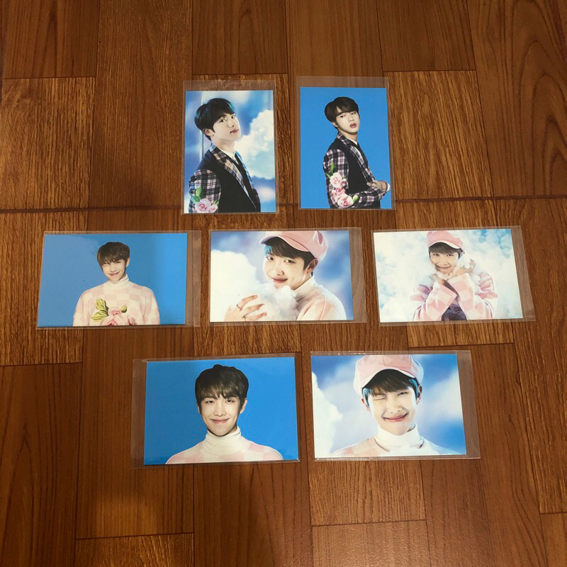 pc mpc mini photocard wings tour seokjin namjoon official