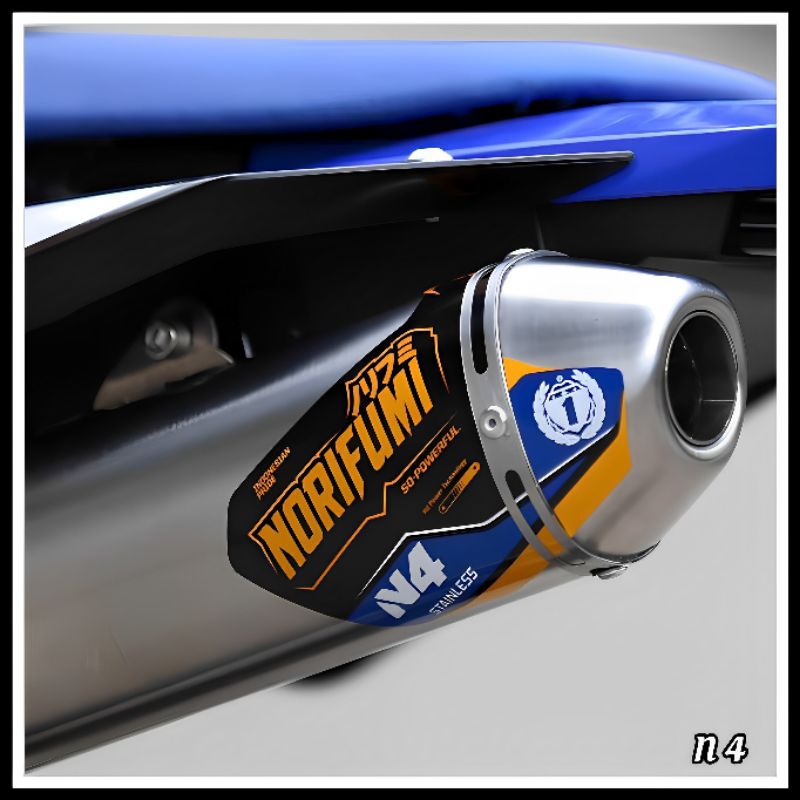 Knalpot NORIFUMI N4 KLX140 KLX150 CRF150L WR155 DTRACKER150 VIAR CROSS X150
