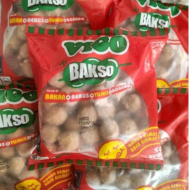 

Vigo BAKSO Sapi / ayam isi 50 butir 500g