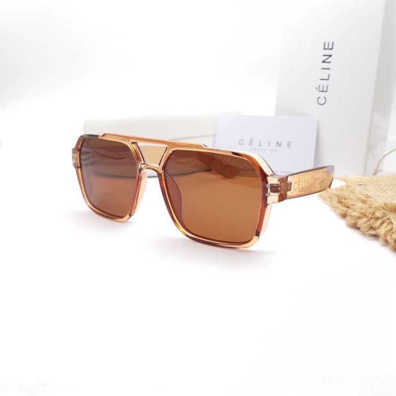 KACAMATA CELINE FRAME AVIATOR POLARIZED LENS SIZE 56-18-140