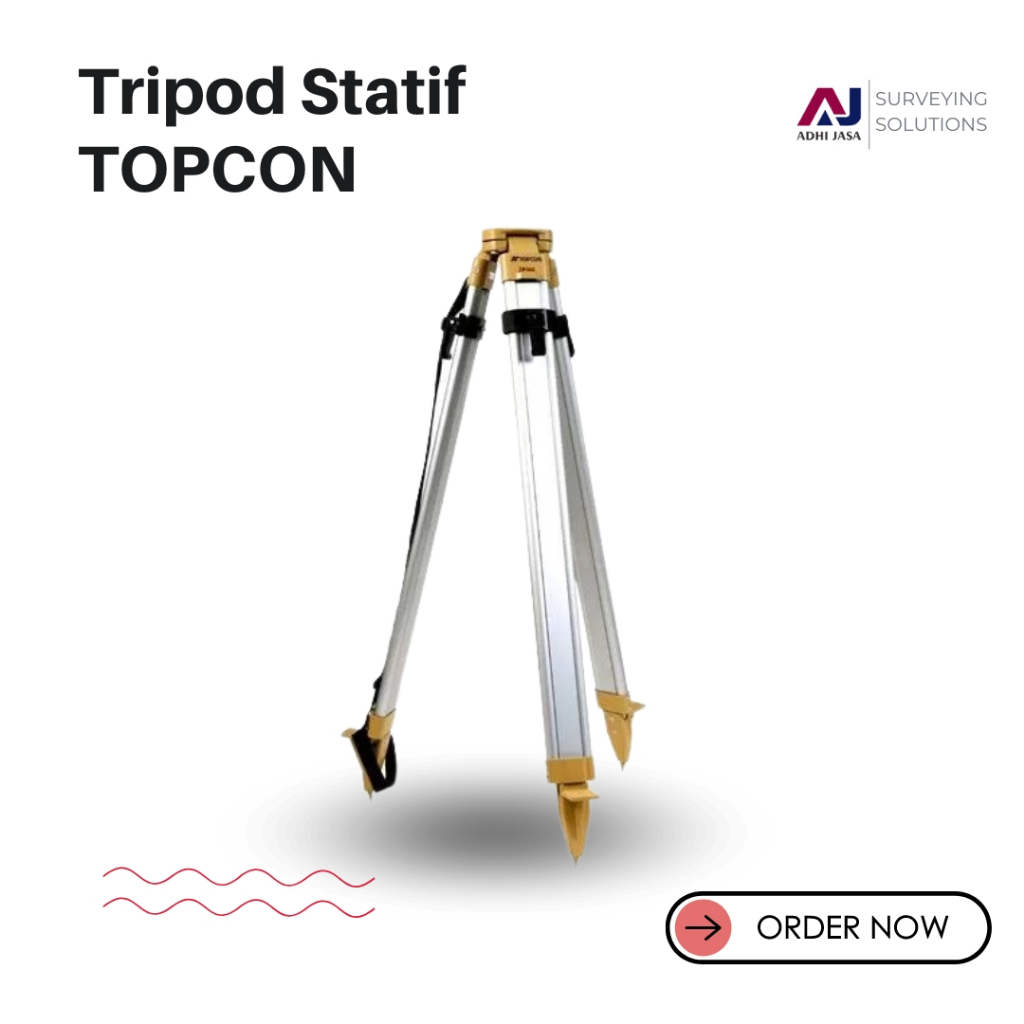 Tripod Statif Topcon Untuk Total Station GPS RTK Original Tripod Topcon TS WP