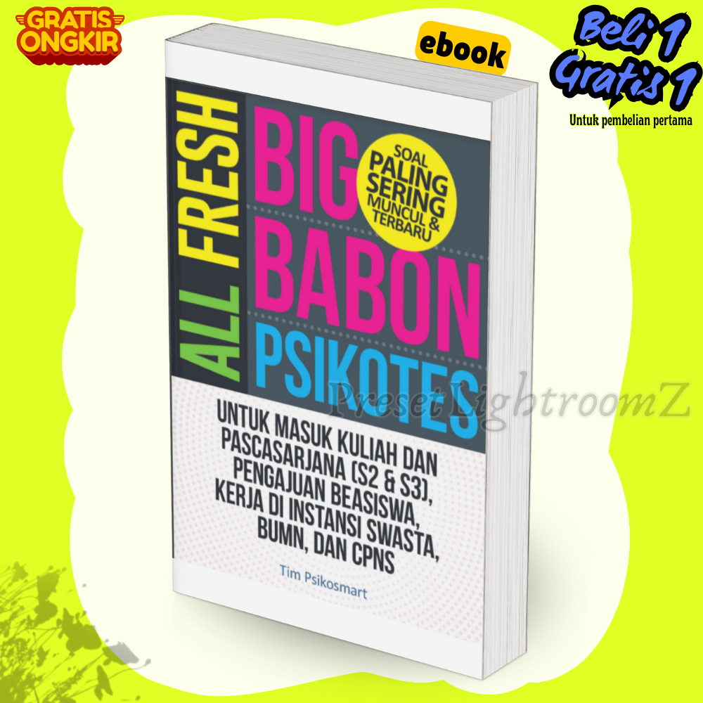 

IND2139 All Fresh Big Babon Psikotes-Revisi