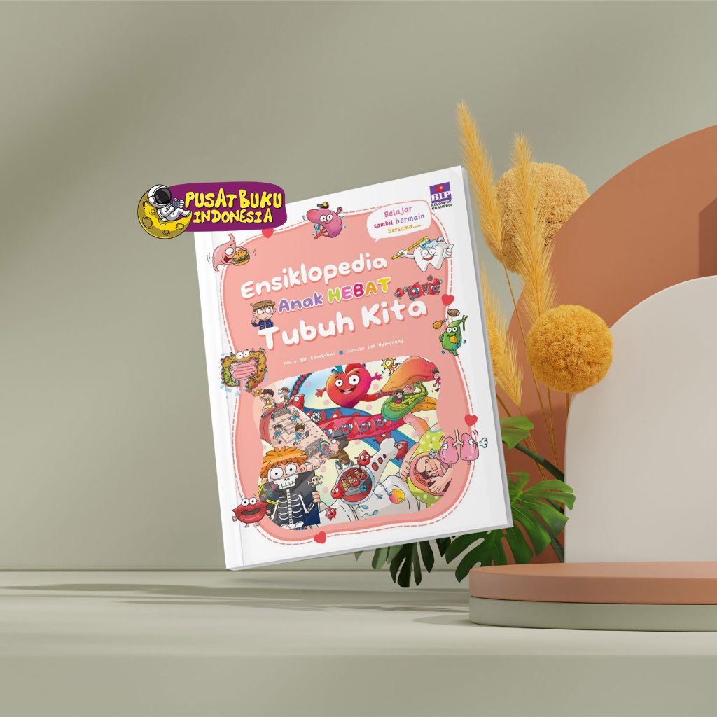 Buku Dongeng Cerita Anak Ensiklopedia Anak Hebat  Tubuh Kita Anak Tk Paud