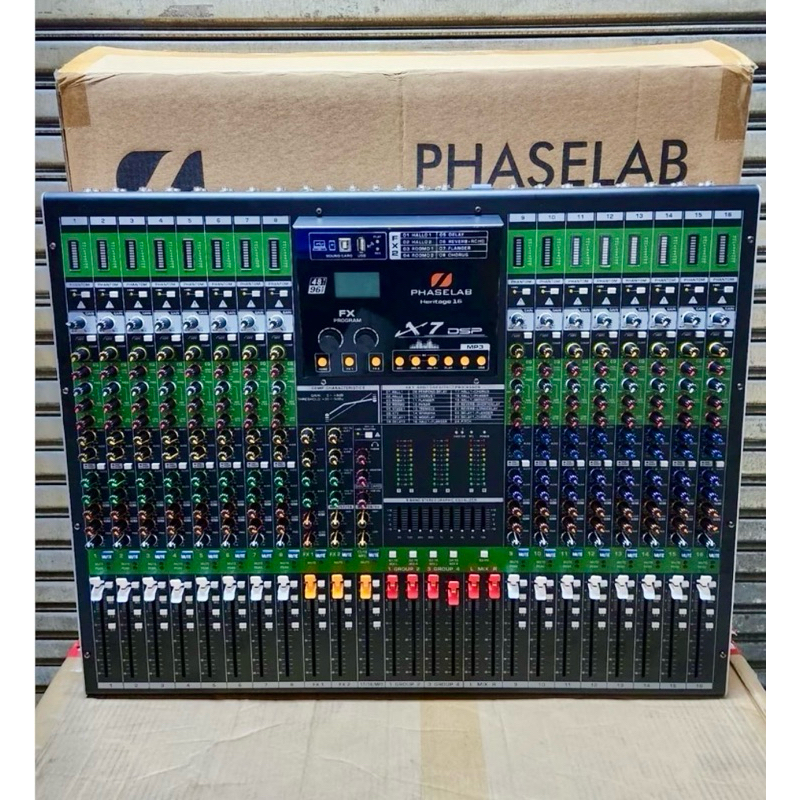 MIXER PHASELAB HARITAGE 16 channel mixer phaselab 16 channel haritage 16 phase lab haritage 16