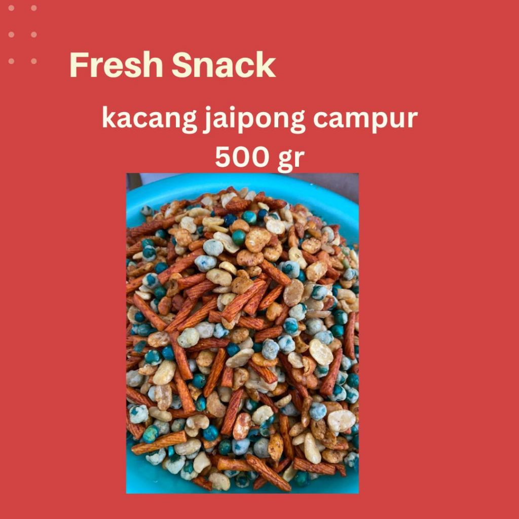 

(500 gram) KACANG CAMPUR JAIPONG / KACANG MIX 500gr