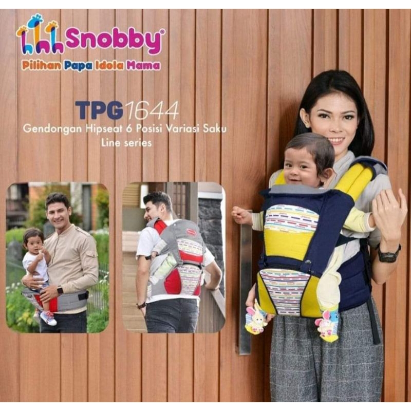 Snobby Hipseat Gendongan Bayi TPG1644 Line Series