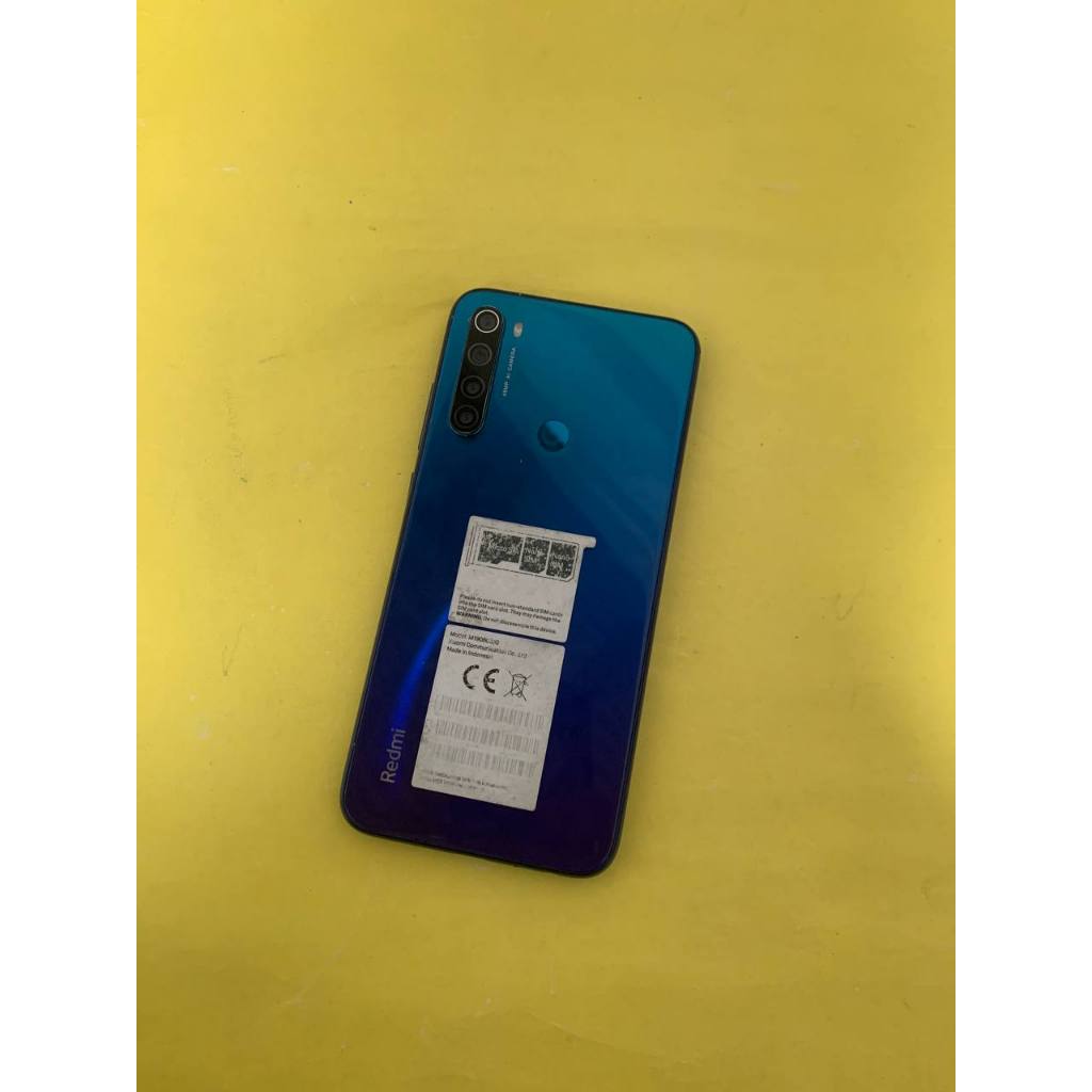 REDMI NOTE 8 4/64GB SECOND UNIT ONLY BATANGAN MULUS