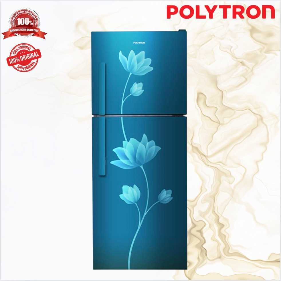 Kulkas 2 Pintu Metallic POLYTRON PRB 219B 210L/PRB-219B/PRB 219B/POLYTRON KULKAS 2 PINTU/POLYTRON KU