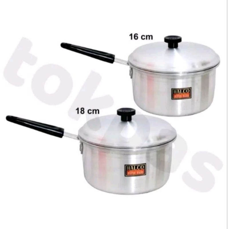 HALCO Panci bubur / panci masak mie / Panci Gagang HALCO