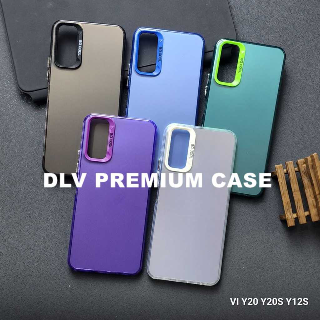 VIVO Y20 VIVO Y20S CASE IMD HYBRID PLATE HOLOGRAM CASE SOCOOL VIVO Y20 VIVO Y20S