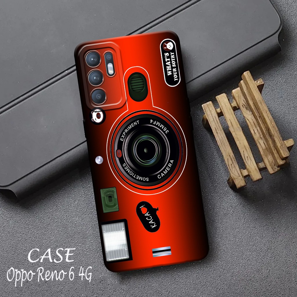 Case OPPO RENO 6 4G - Casing OPPO RENO 6 4G - Caseehp - Silikon - Minuman - Cassing - Kesing Hp - Ha