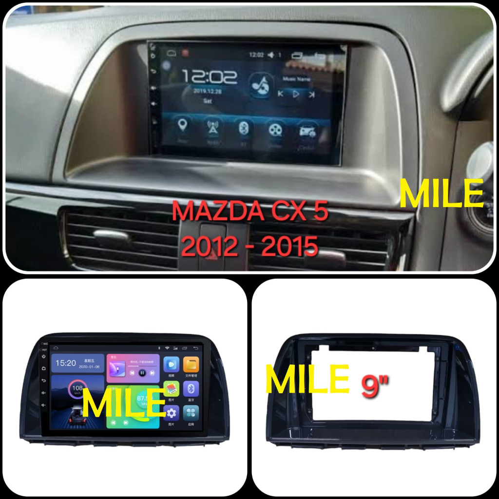 FRAME HEADUNIT ANDROID 9 INCH MAZDA CX 5 2012-2015