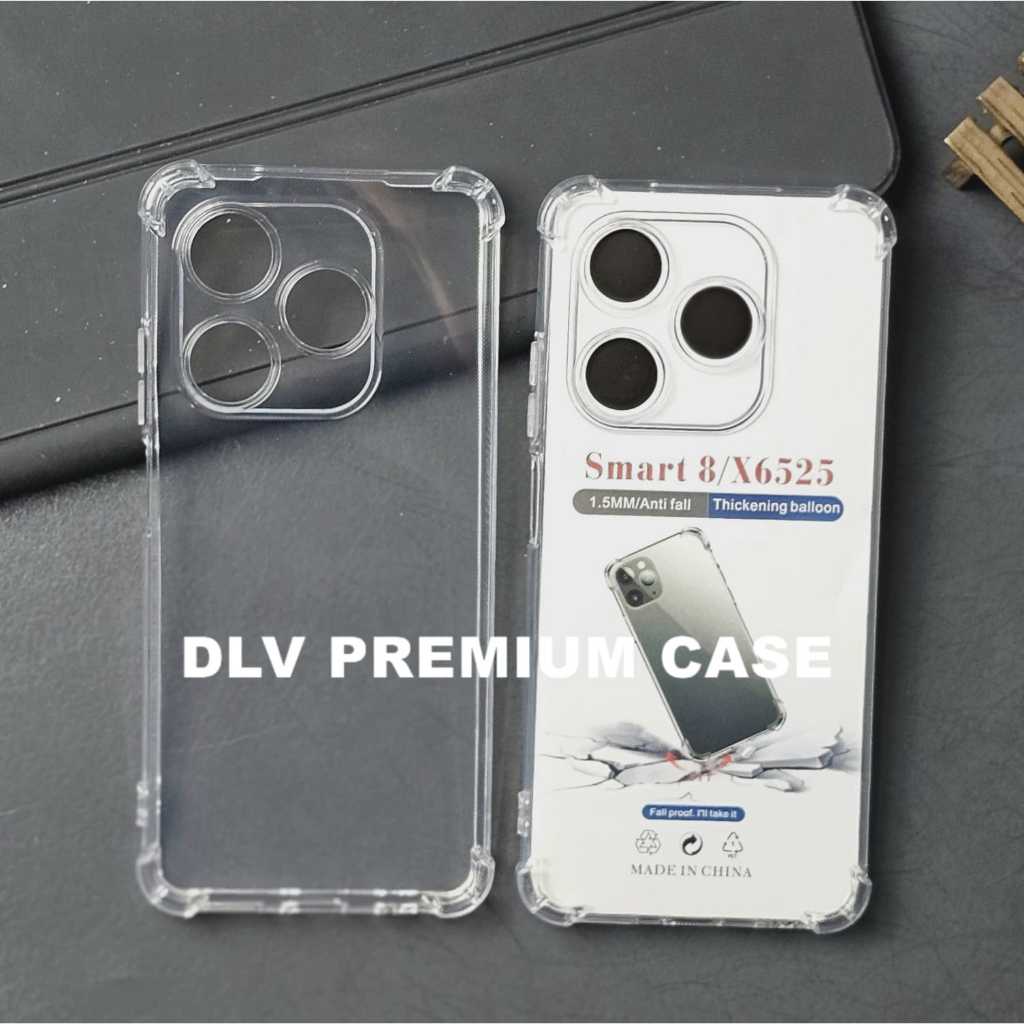 INFINIX SMART 8 INFINIX SMART 8 PRO INFINIX SMART 8 PLUS CASE AIRBAG ANTI CRACK TEBAL SOFTCASE BENIN