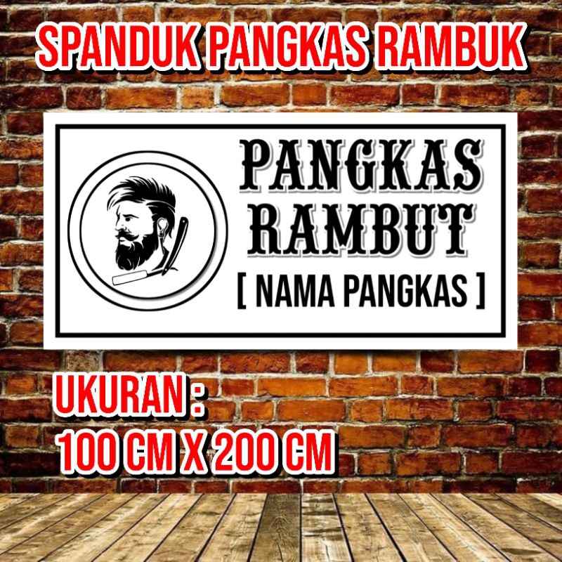 SPANDUK PANGKAS RAMBUT