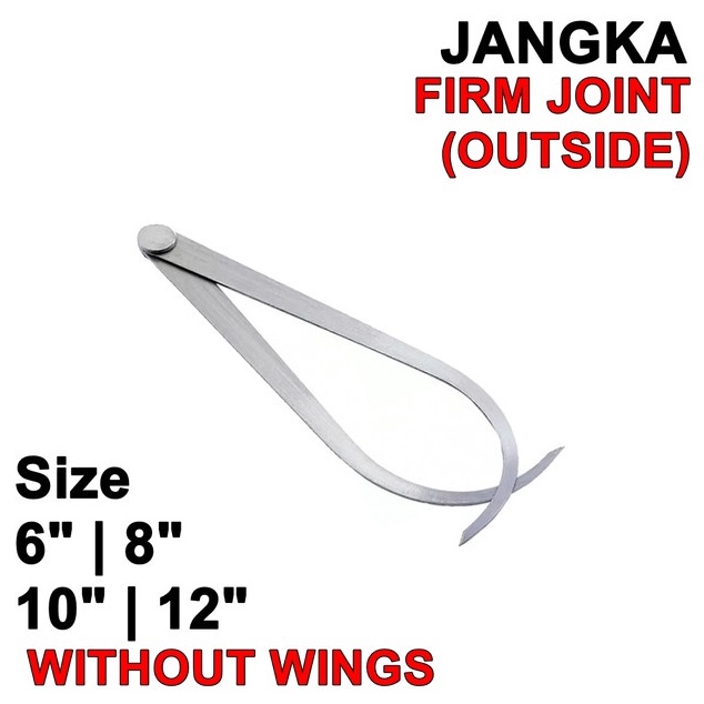 

KODE R93Y Jangka Besi 6 In SOLAR Caliper Firm Joint Outside Luar 6 Tanpa Wings