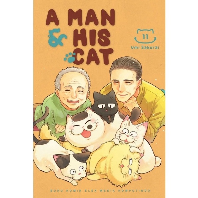 

KODE A36T A Man His Cat READY BANYAK NOMER