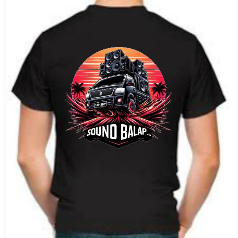 kaos sound balap