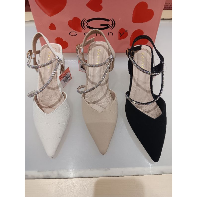 Genny sepatu heels wanita dewasa