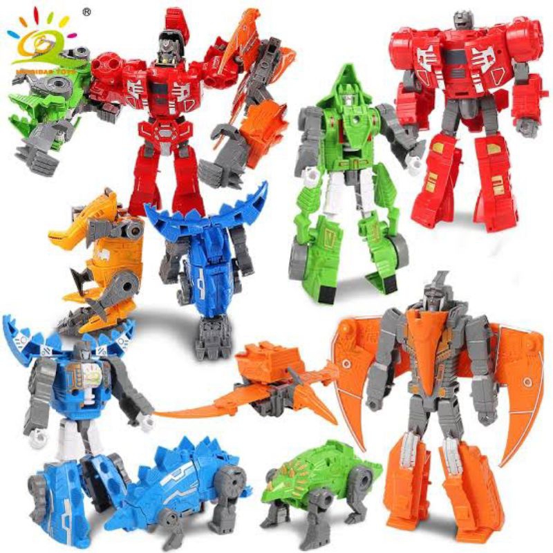 figure robot Transformers  dinobot dinoking volcanicus figure grimlock snarl swoop slag sludge robot