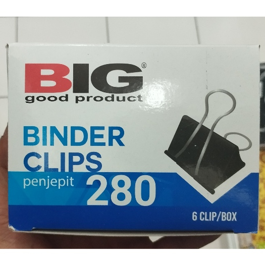 

BINDER CLIP BIG NO. 280 / PENJEPIT KERTAS BIG NO. 280
