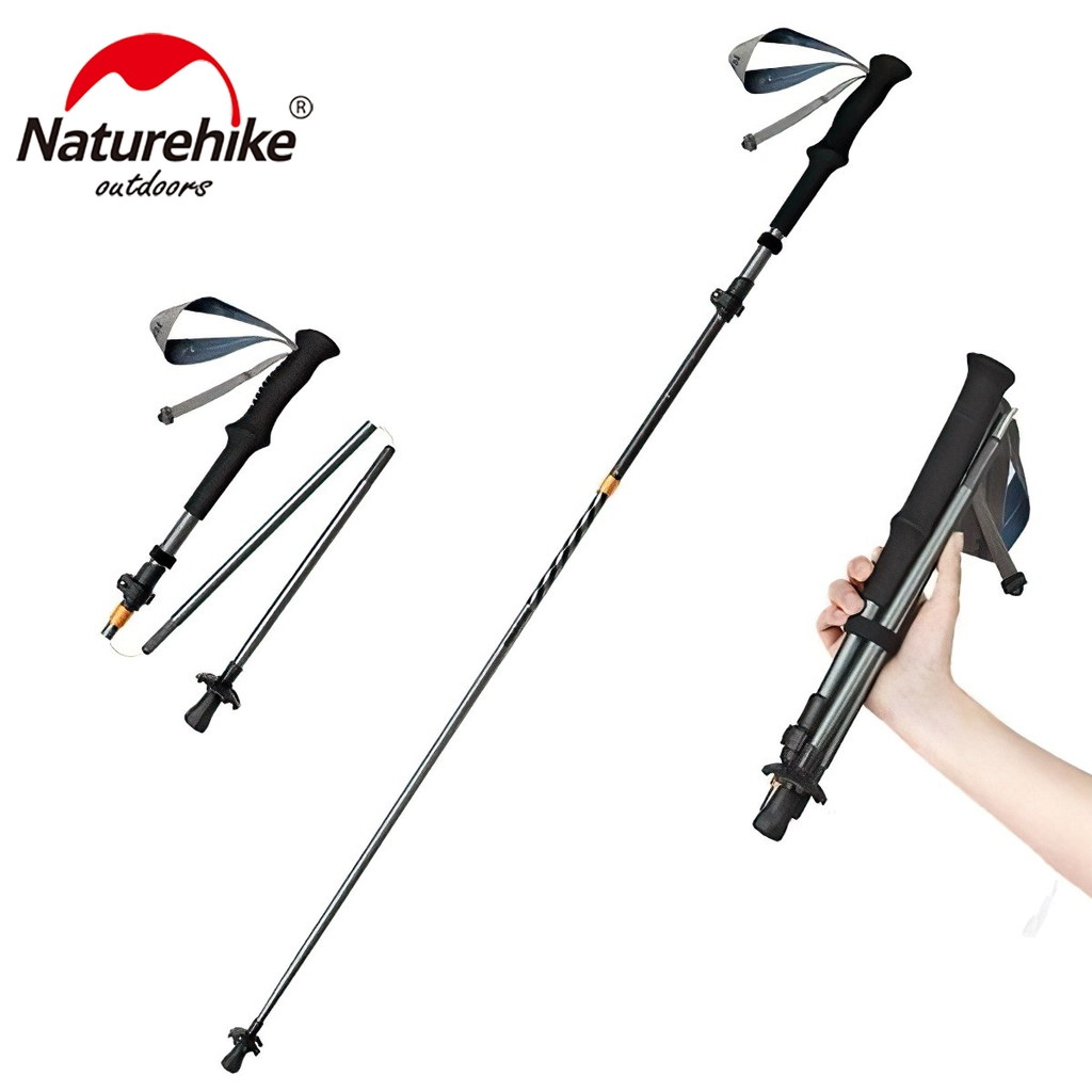 Trekking pole Naturehike CNK2450DS013 tongkat lipat 5 section