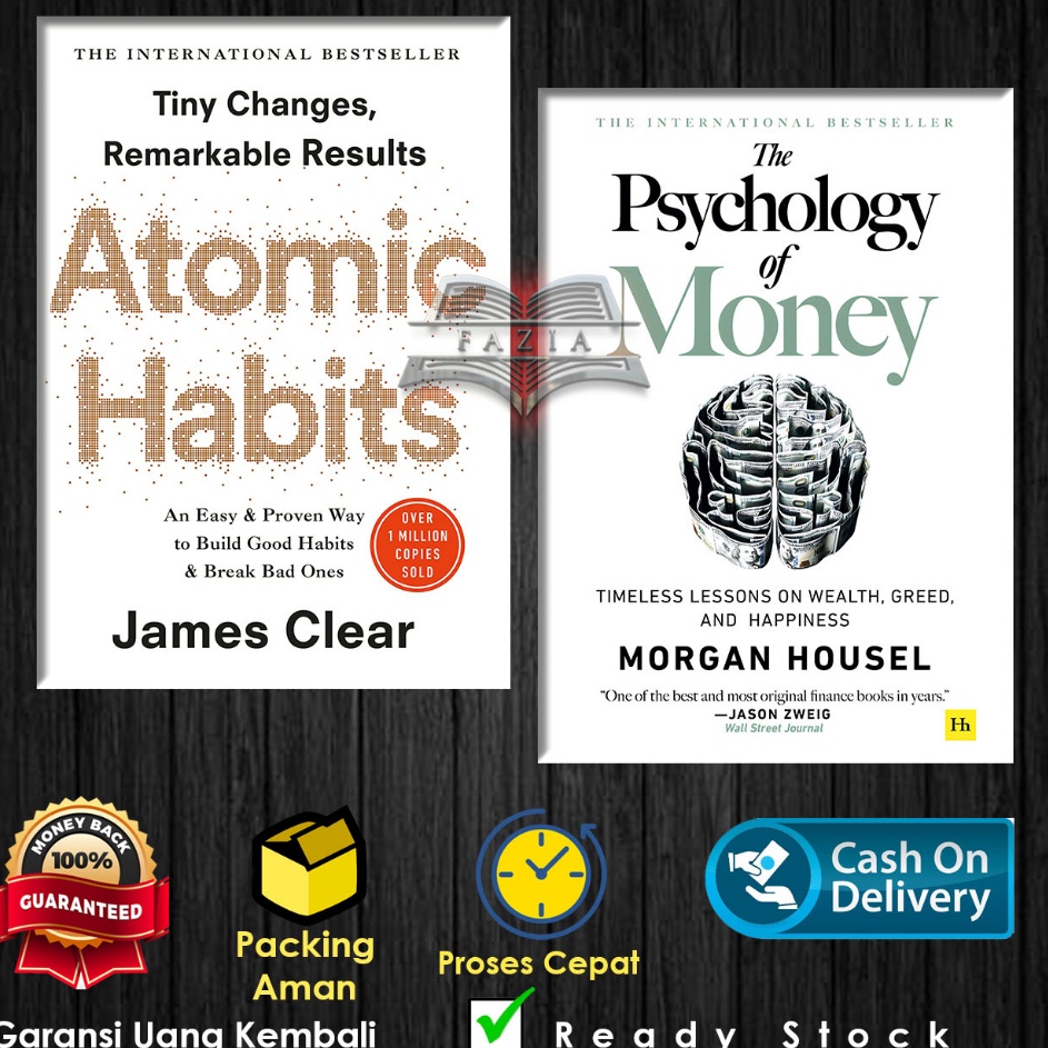 Sale Atomic Habits  The Psychology of Money IndonesiaEnglish