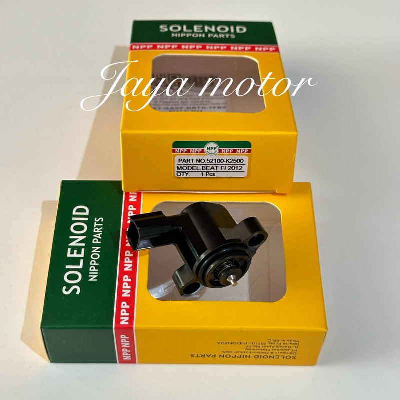Sensor Solenoid Selenoid Langsam Cuk IACV Beat Fi Beat pop Beat Street Beat Esp Scoopy Fi Spacy Fi K