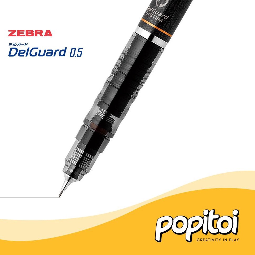 

KODE P85X Zebra Delguard PMA85 Mechanical Pencil 5 mm pensil cetek mekanik 5mm light