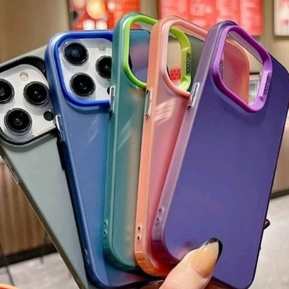 Softcase Casing POCO M3 Case Silikon Hybrid IMD Matte Plate Hologram For POCO Bahan Bagus Tahan lama