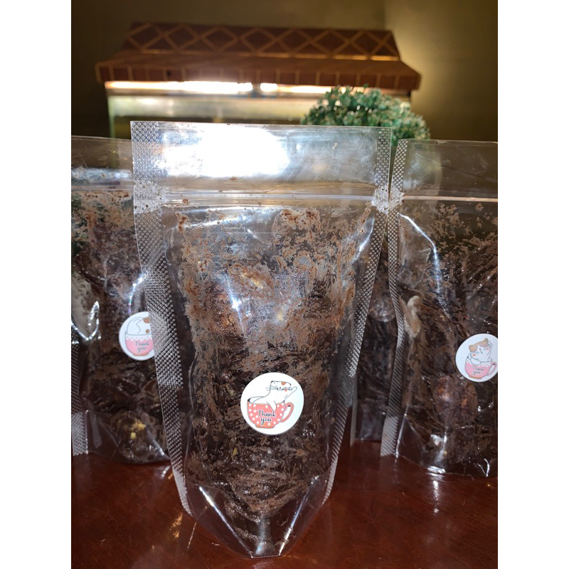 

Keripik pisang coklat lumer