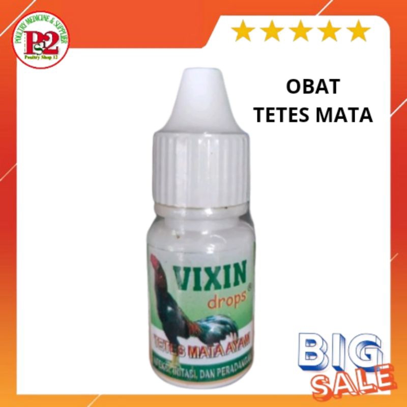 Obat Tetes Mata Ayam Vixin Drop Obat Mata Ayam Katarak