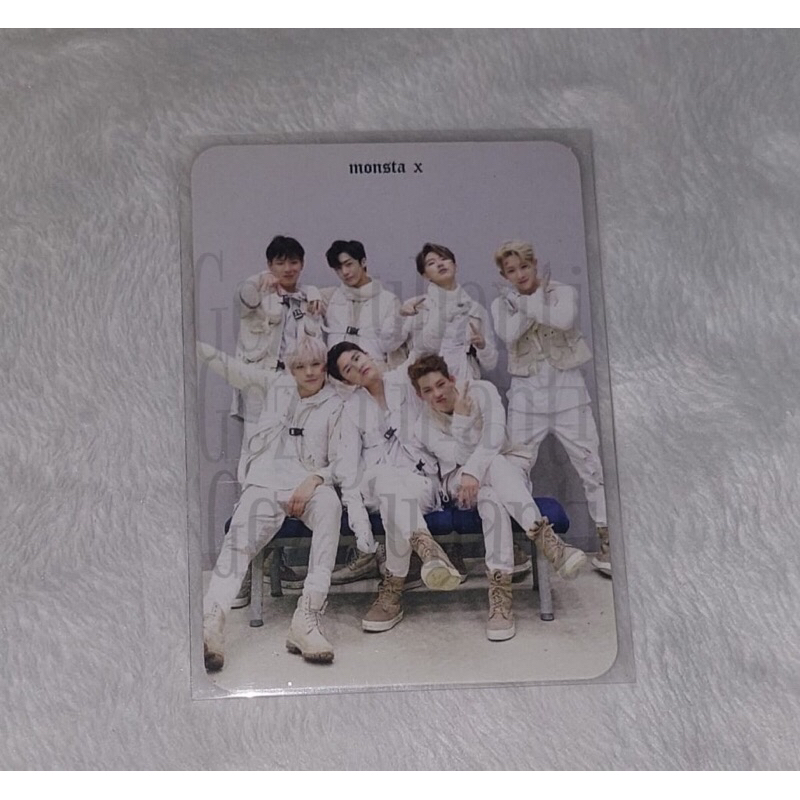 Monsta X - Photocard PC Broadcast BC Rare Group era All In (Official)
