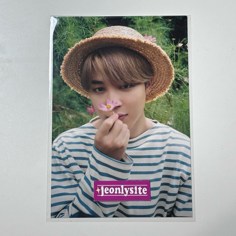 bts — season's greetings sg 2021 random postcard jimin