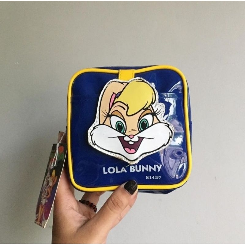 ✧Lola Bunny Pouch | Space Jam Warner Bros | Vintage 90s | Pouch Jadul | San San Wawa Old Stock