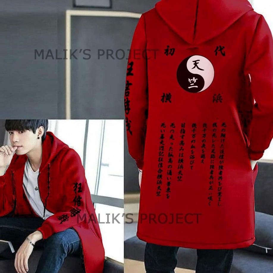 BISA COD  Jaket Pria Jubah Anime Tokyo revengers TENJIKU IZANA KUROKAWA  Jubah Mikey Sano Manjiro