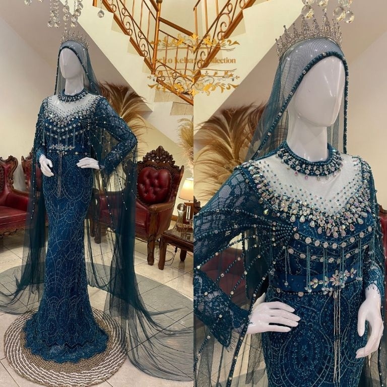 Modern Kebaya pengantin akad santili  kebaya pengantin akad santili premium  kebaya akad nikah  baju