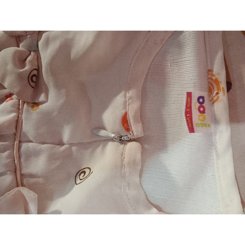 preloved baju tunik atasan bani batuta 3-4 tahun