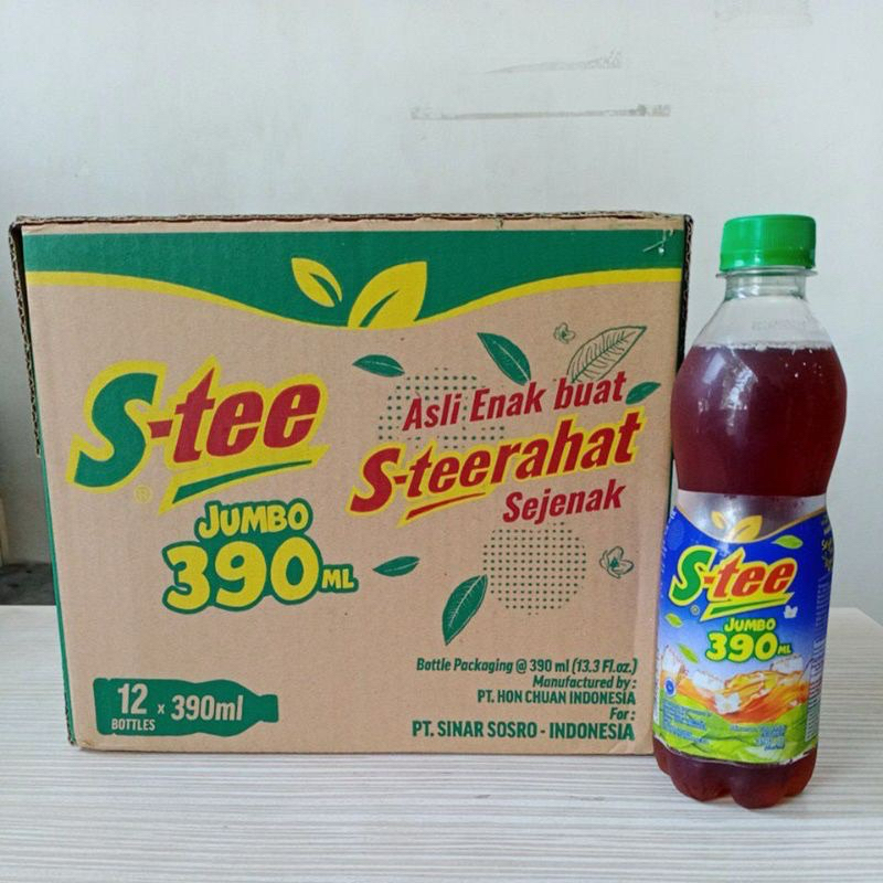 

STEE BOTOL TEH MELATI / TEH STEE BOTOL TEH MELATI (1 KARTON ISI 12 BOTOL)