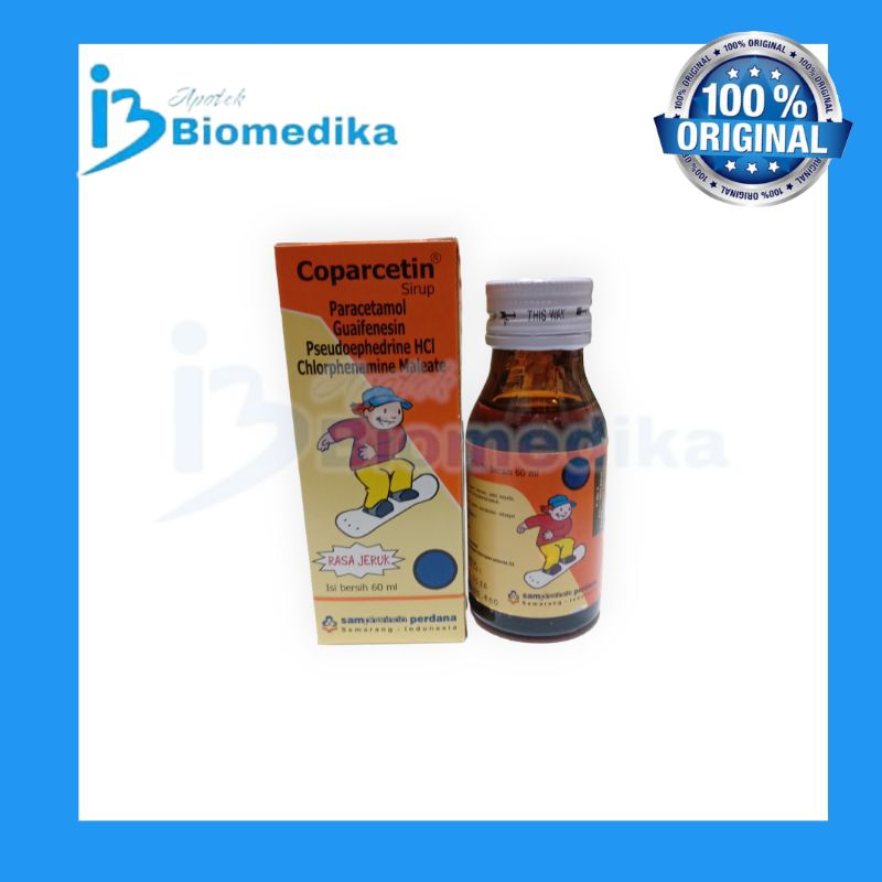 COPARCETIN SYR JERUK 60ML OBAT BAPIL