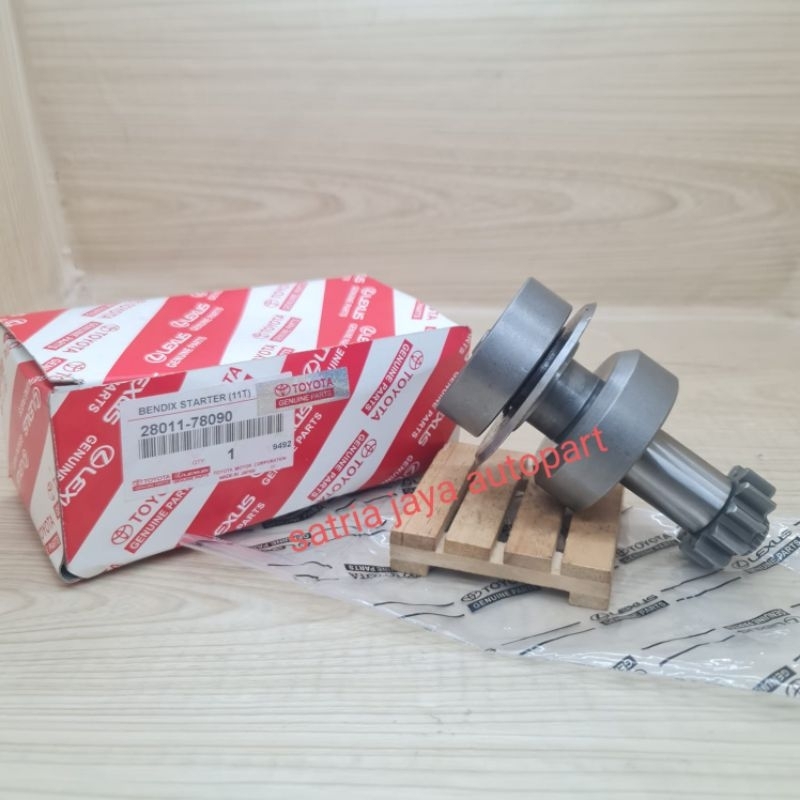 Bendix Starter Dyna HT125 - Gigi Bendix Toyota Dyna 125HT Ht125  dynasaurus Original