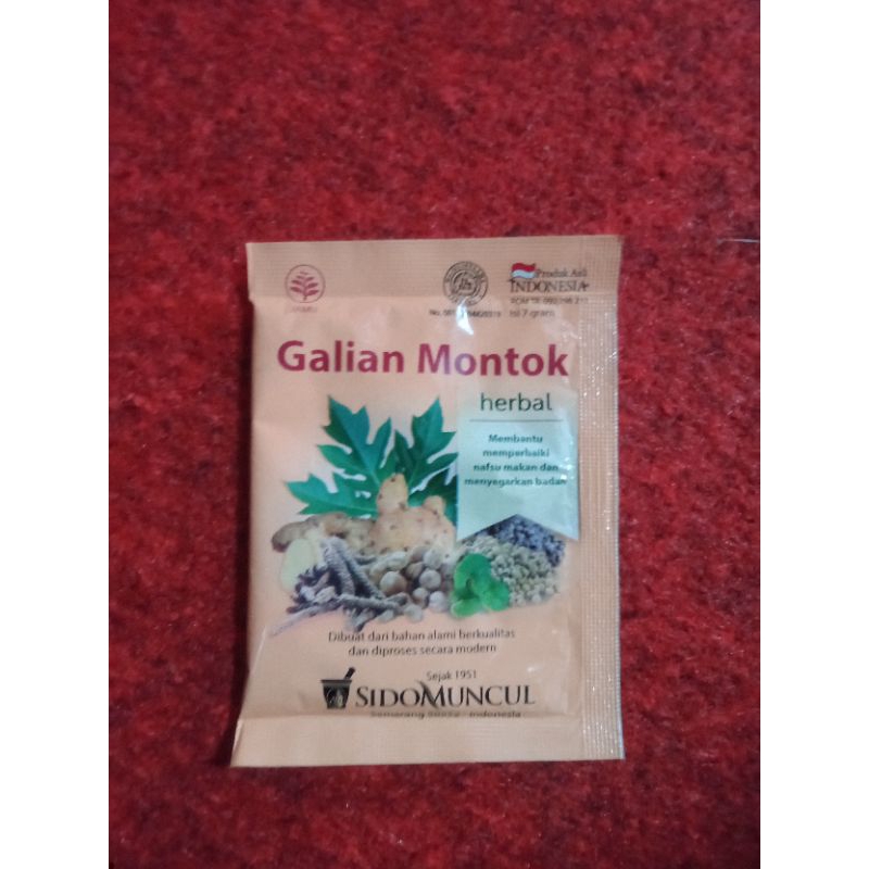 

Galian montok Sidomuncul