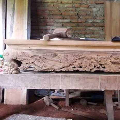 meja bonsai ukir enggal mentol