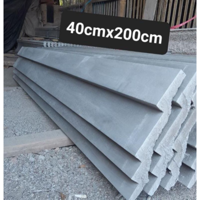 Lisplang beton motif tangga 40.cm x 2.meter ( minimal pembelian 5 batang)