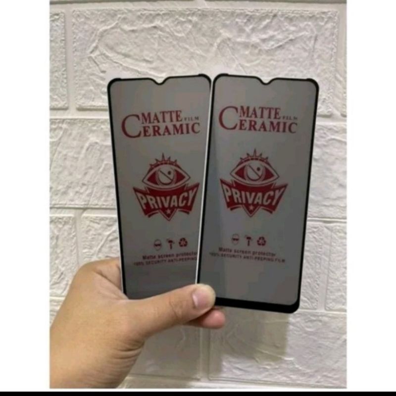 SPY Anti Gores Ceramik Spy Matte Vivo Y20 / Y12S / Y15S / Y16 / Y17 / Y15 / Y12 / Y01 / Y02 / Y03 / 