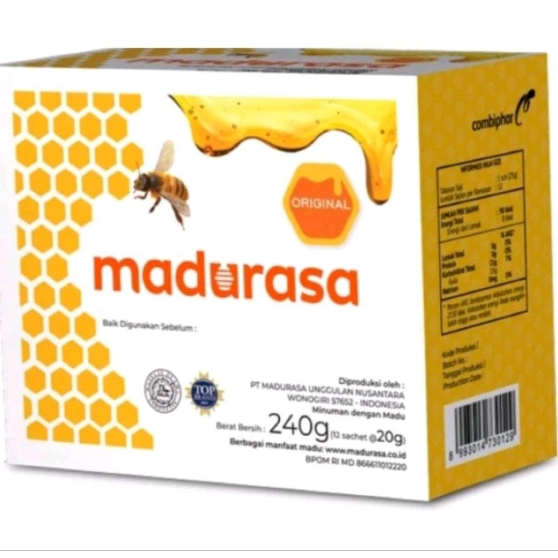 

MADU RASA ORIGINAL 1 BOX ISI 12 PCS