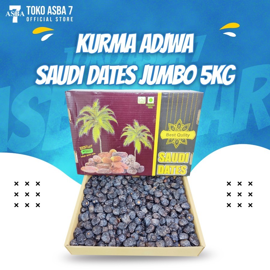 

KURMA ADJWA SAUDIA JUMBO 5KG
