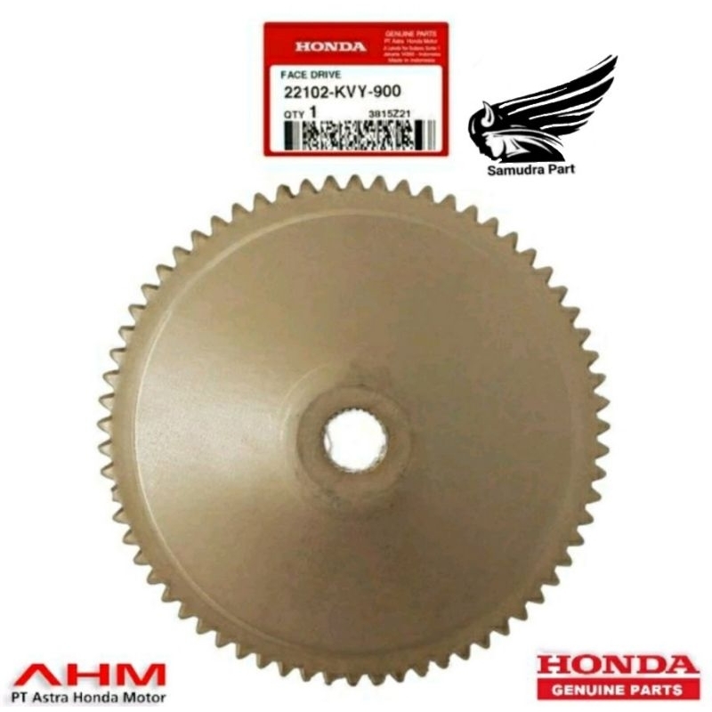 Face drive Beat karbu Scoopy CW Kipas pully Beat CW Scoopy karbu original 22102KVY900