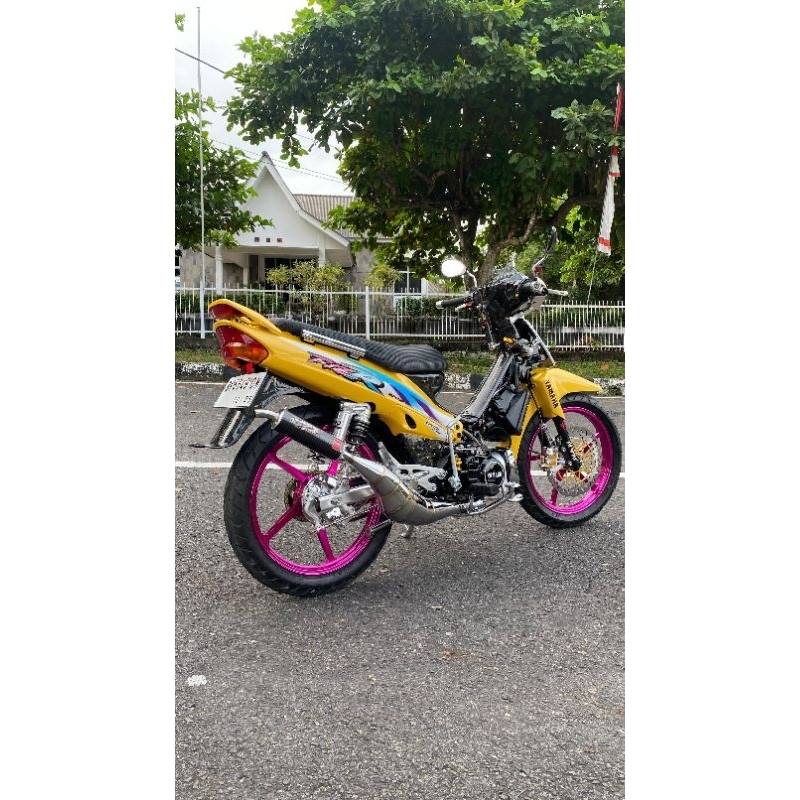 Knalpot Yamaha F1Z FizR Force1 CROOM Bm Power Samping Natsume